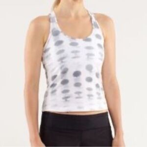🪿Lululemon Cool Racerback tank top in the "Seaside Dot" print!